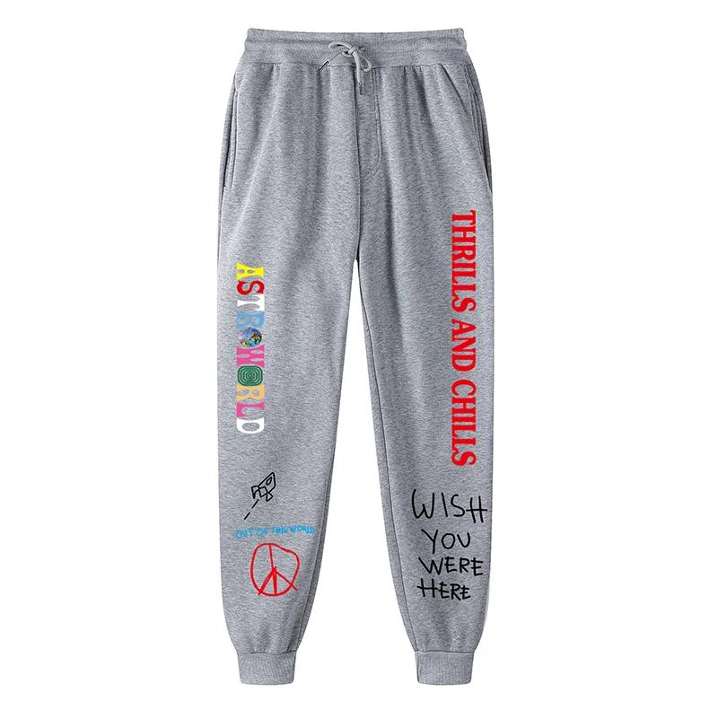

ASTROWORLD Hoodies Thrills And Chills Sweatpants Men Fashion Letter Graphic Printed Sweatshirts Sportpants Women Hooded Pullover L