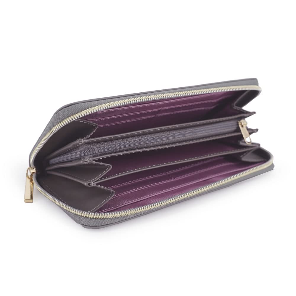 San Art Sanrio Characters Kuromi Skateboard Series Round Wallet, Black [KU 192 BK]