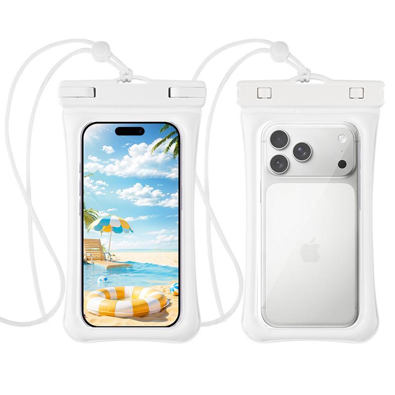 Floating Waterproof Phone Pouch with Touchscreen, IPX8 Certified for Diving, Swimming & Hot Springs