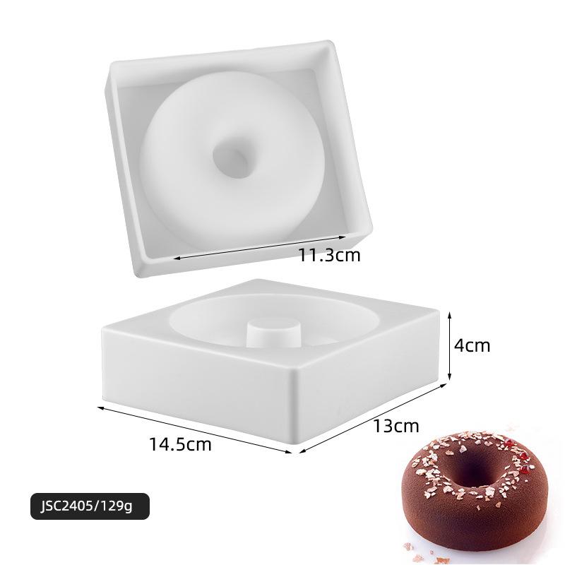 Nymph 6–16 Gitter Silikon Backform Herz Schokolade Gebäck Süßigkeiten Backformen DIY Kuchen Topper Form Zubehör Küche Backen Versorgung