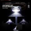 אור חזק אינדוקציה LED פנס ראש טעינת USB מובנית סוללת ליתיום נטענת עמיד למים לדיג קמפינג בחוץ