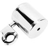 Motorcycle Cup Holder, Motorcycle Handlebar Cup Holder Chrome Adjustable Universal for ATV 22‑32mm Handle