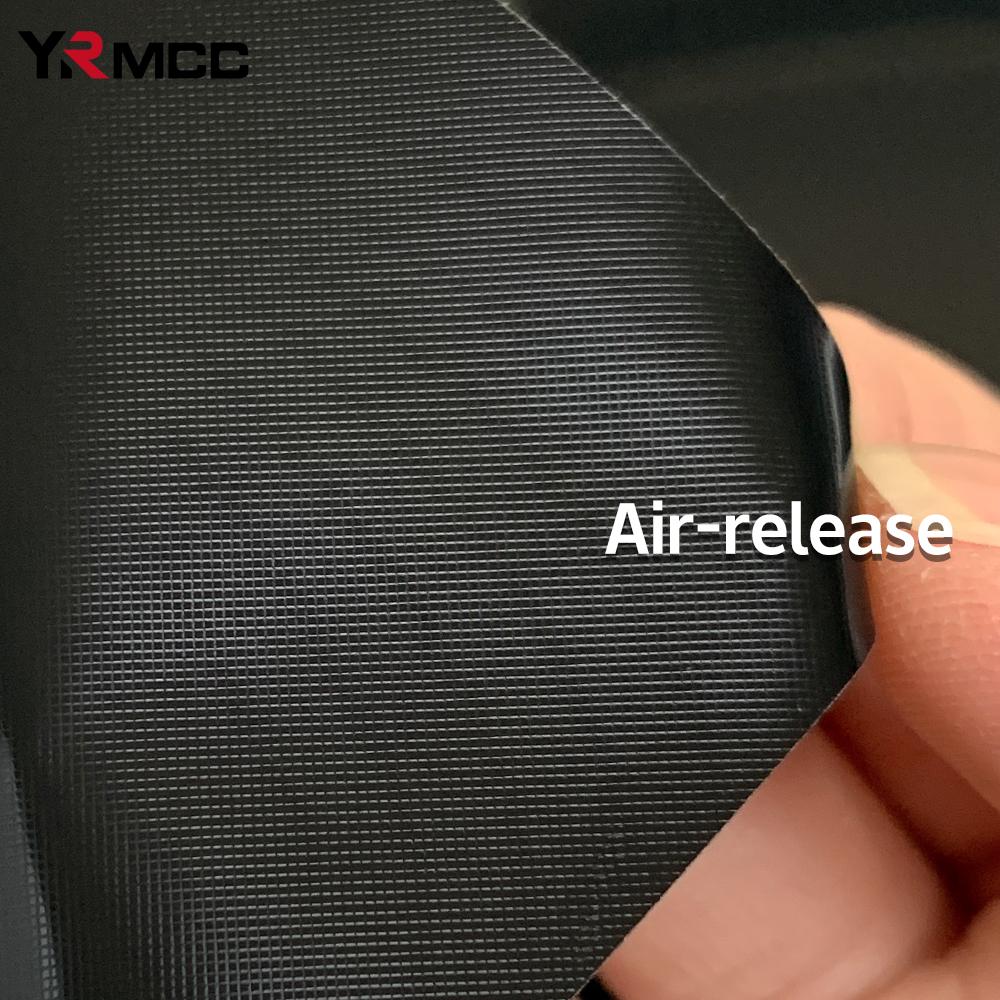 Car Vinyl Wrap Film Black PET Car Films Covering Bubble Free Films DIY Decal for Auto Accessories Exterior Interior Decoration