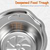 Compartment Dinner Plates Divided Plate Stainless Steel 1pack