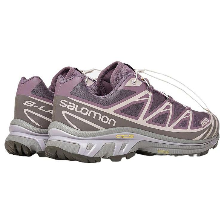 SALOMON Xt-6 Mesh Non-Slip Durable Low-Top Outdoor Functional Shoes Men Shoes Purple 471363