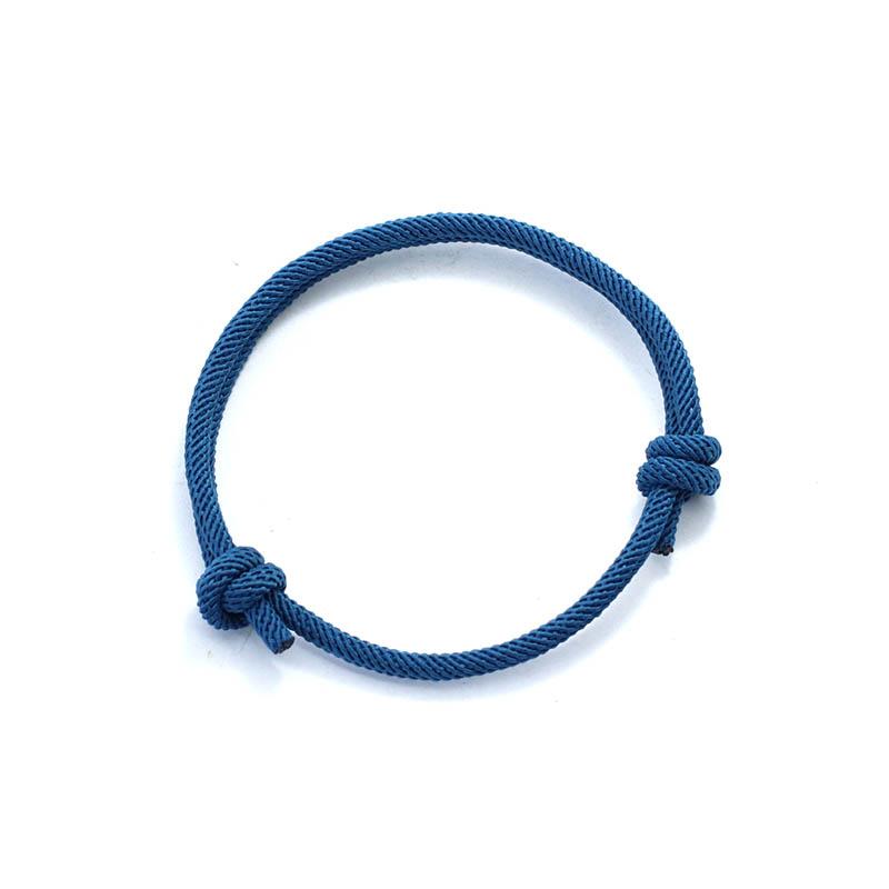 Yeni El Yapımı Ayarlanabilir Halat Bilezik Erkekler 4mm İnce İp İlişki Bileziği Hediye Erkekler İçin Şanslı İplik Brazalete Pulseira