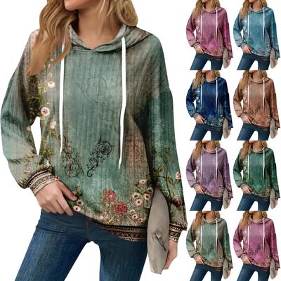 Bluzy dla kobiet Oversize Zimowe Urocze Bluzy Pulower Modne Jesienne Ubrania