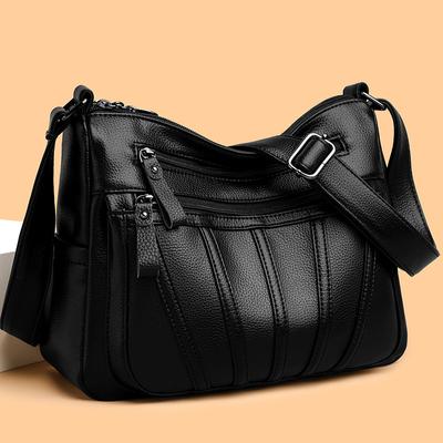 Sac fourre-tout de luxe en cuir souple pour femmes  grande capacité  sacs à bandoulière pour femmes  sacs de créateur