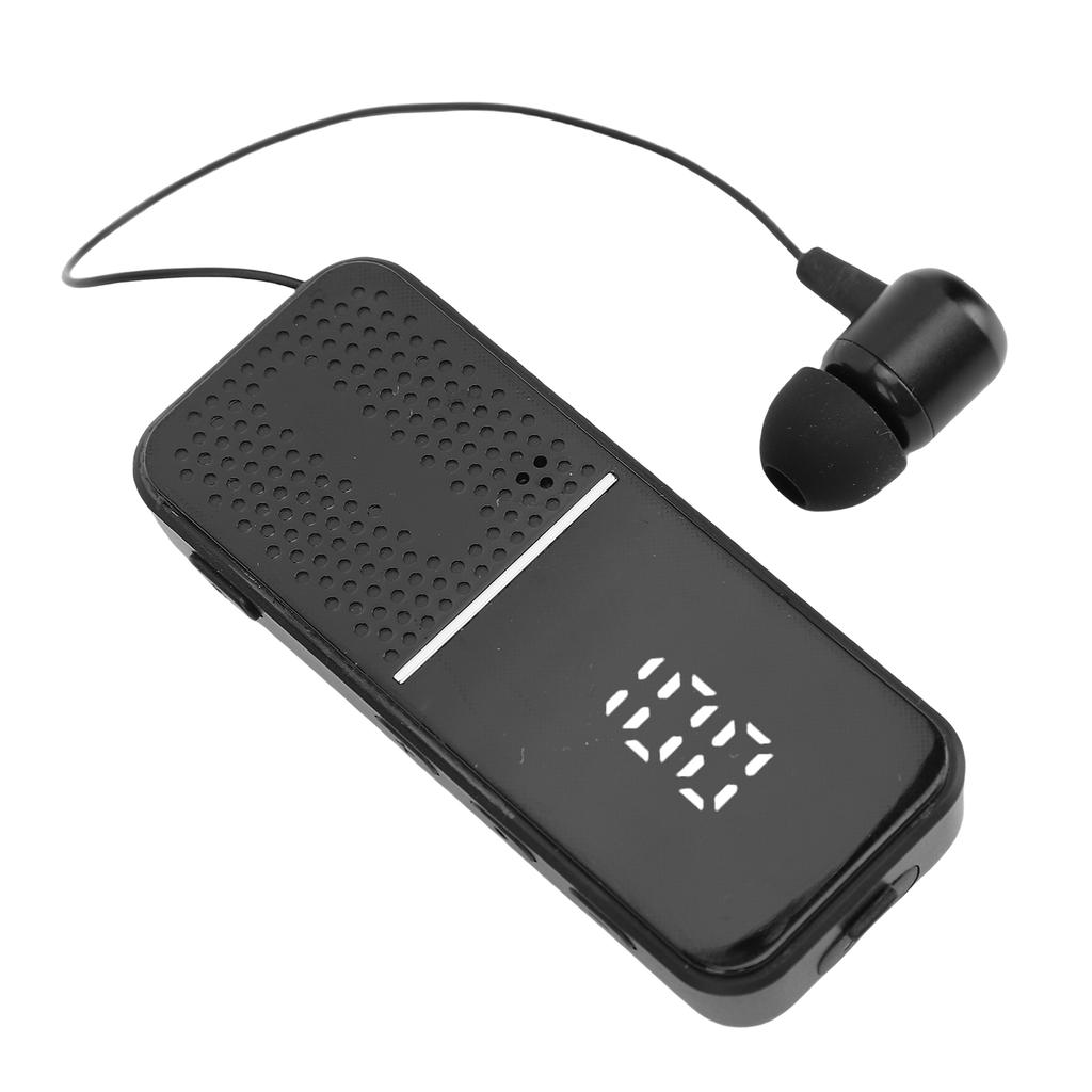 Wireless Lavalier Hdset Call Vibration Digital Display Wireless Rbuds