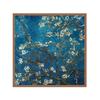 Summer ethnic style flower silk scarf women's neck small square scarf 61cm herringbone soft small scarf neck protection scarf