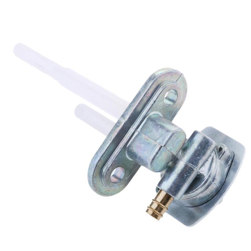 Fuel Tank Gas Petcock Tap for Yamaha YZ80 YZ85 YZ250 YZ400 YZ426 YZ450F - Silver