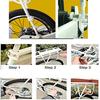 Enkrio Bicycle Carrier, Lightweight, Extendable Rear Carrier, 50kg Load Capacity, Retrofit Luggage Rack, Easy Installation, Includes Reflector