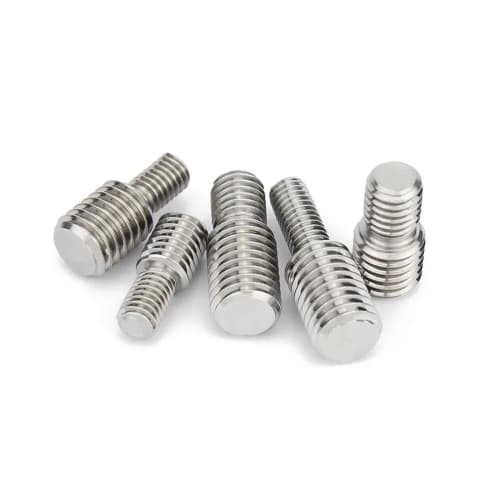 5pcs 304 Stainless Steel Adapter Male to Male Conversion Double Head Transfer Screw Bolt M3 M4 M5 M6 M8 (M5*6-M6*6)