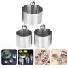 Stainless Steel Cold Dish Mold Biscuit Cookie Placement Supplies Round Decoration Utensils Making