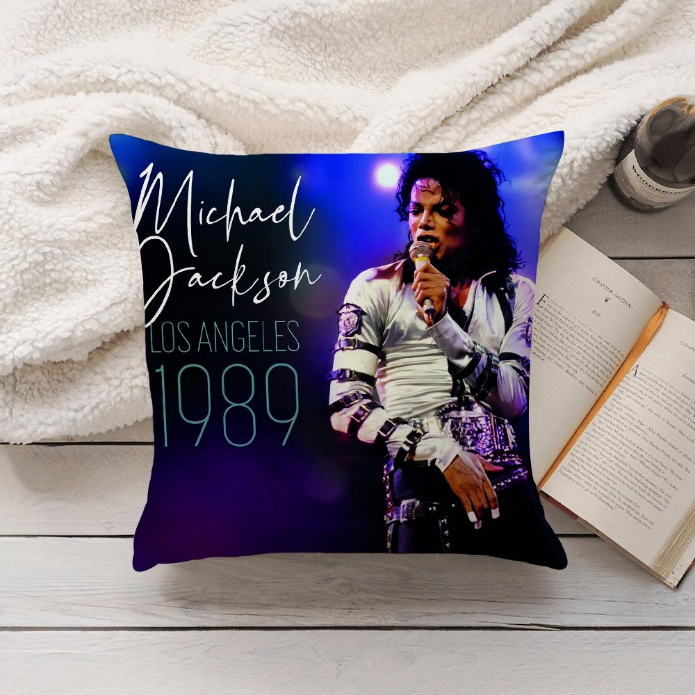 Singer Michael Joseph Jackson Pillow Case Home Decoration Cushion Cover Suitable For Bedroom Car Office Sofa