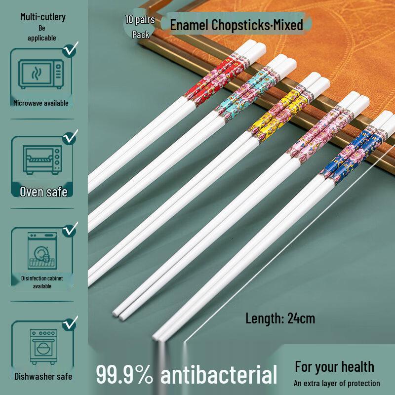 Jingdezhen Enamel Ceramic Chopsticks