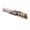 Windup Train Toy Tinplate Handmade Decorative Train Model for Bar Stores Home Decor Photo Props