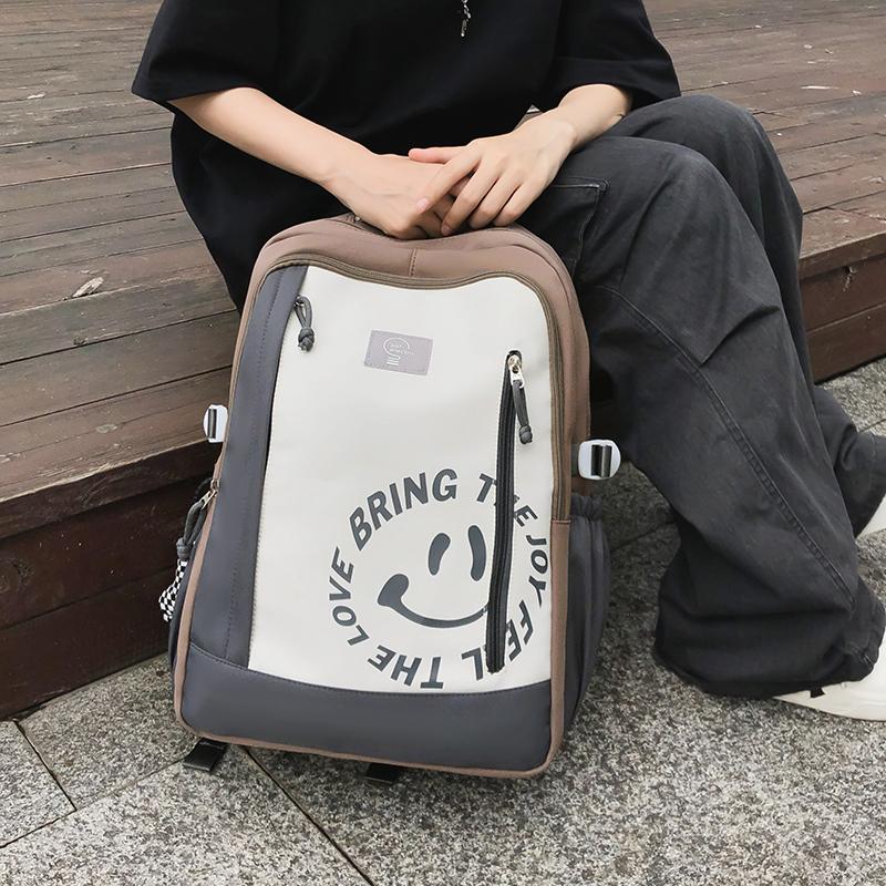 Рюкзак с цветными блоками — фото 6