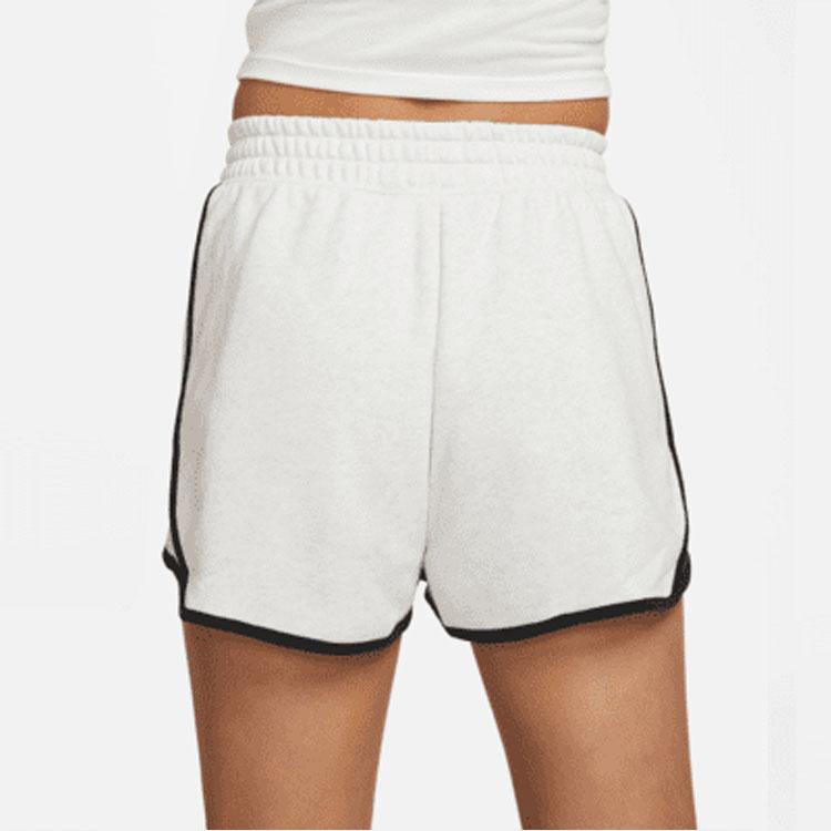Nike Atmos Collaboration SS22 NSW Circa Series Color-Block Straight-Leg Casual Shorts Women Bottoms Pink Gray DM6784-025