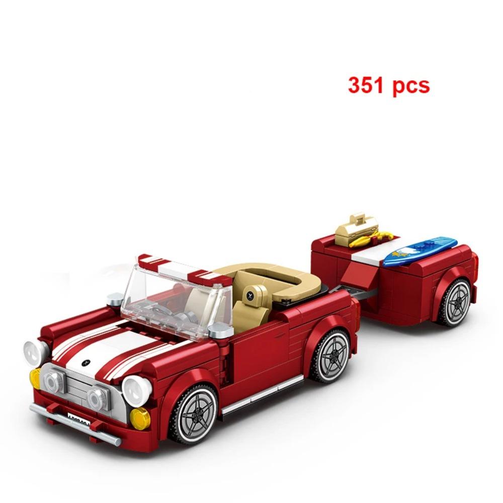Moc Speed  Technical Car City Vehicle Racing Car Building Blocks Sports Car Garage Carro Rennau Voiture Creative Toys