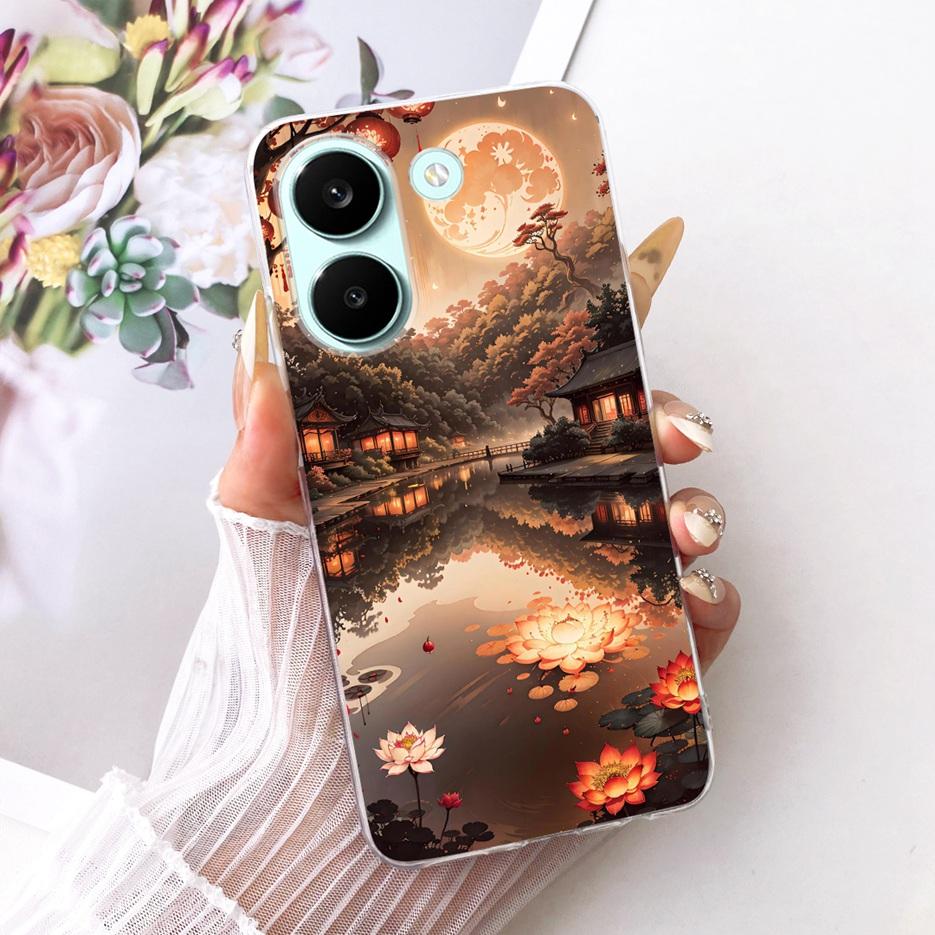 For Xiaomi Poco X8 Pro 5G Case Cute Love Heart Painted Cover Soft Slim Phone Case For Xiaomi Poco X8 Pro Max PocoX8 Pro 5G Shell