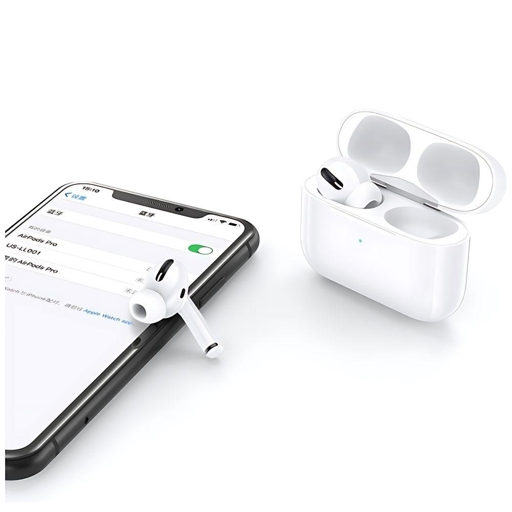 USAMS Bluetooth 5.0 Twsemall Series Wireless Headphones White/Biały Bhuym01 (Us-Ym001)