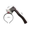 Halloween Hair Hoop Horror Blood Fake Ax Saws Knife Gothic Headband Halloween Party Masquerade Cosplay Prop Decor Accessories