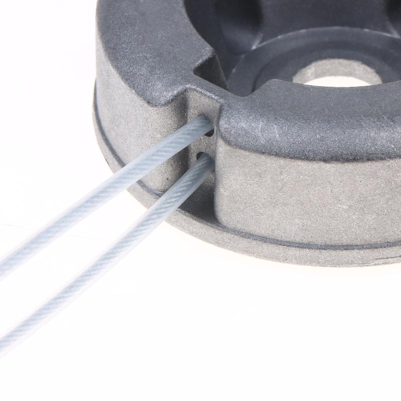 Aluminum Grass Trimmer Head Universal Lawn Mower Replacement Head Lawn Mower Accessory For Garden Yard Grass Cutting