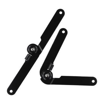 Metal Attic Hatches Cabinet Hinges 180° Opening Adjustable Furniture Hinge Soft Close Hardware Bracket Furniture Assembly