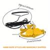 Random Adjustable Parrot Bird Harness Leash Set Anti-Bite Training Harness Parrots Outdoor Flying Rope