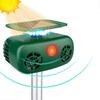 SK628 Solar Powered Animal Repeller 360 Degree Strobe Light Bird Repeller Ultrasonic Rat Repeller