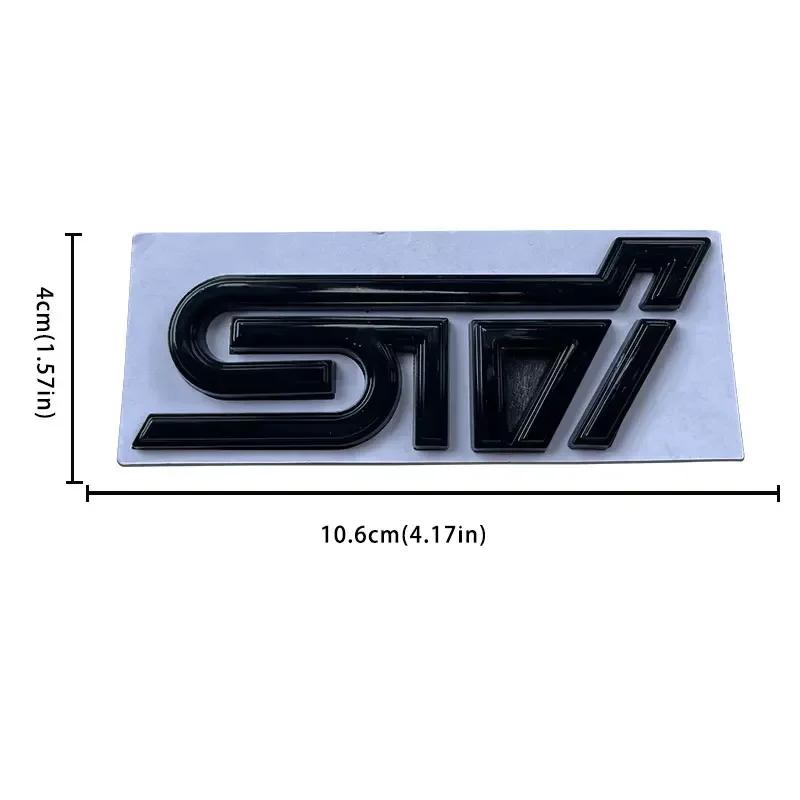 Metal Car Rear Trunk Emblem Sticker Side Badge Decal for Subaru STI Logo WRX Forester XV Outback Impreza Tribeca Crosstrek Exiga O111