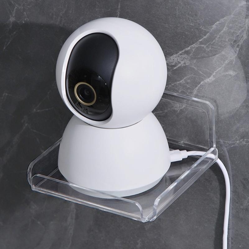 Efficient Wall-Mounted Bracket Acrylic Soap Support for Security Monitorings