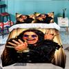 Ozzy Memorial 3PCS Bedding set,Ideal for 1pc Duvet Cover And 2pcs Pillowcases Perfect for Fan gift,Ideal for Bedroom, Dormitory