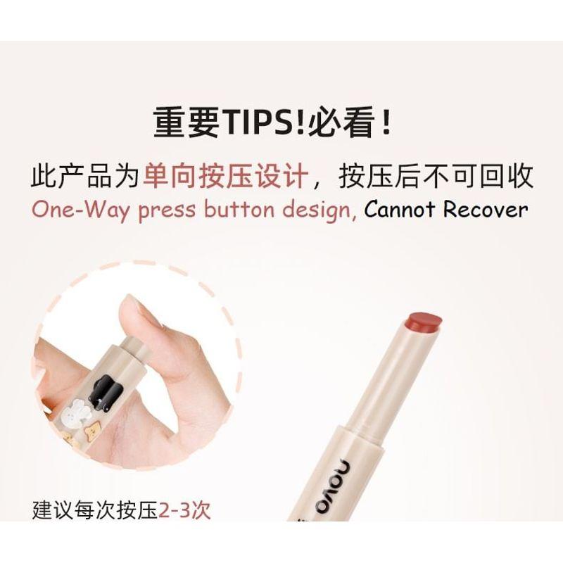NOVO - Seidiger Nebel Lippenstiftstift - 6 Farben