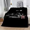 Resident Evil Umbrella Corps Printed Soft Flannel Blanket Warm Comfortable Bed Blanket for Home Sofa Travel Great Birthday Gif