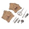 European Style Vintage Embroidery Scissors Set Stainless Steel European Antique Vintage Sewing Kit