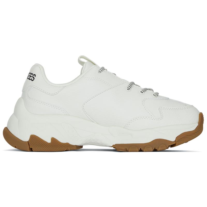 MLB Big Ball Chunky Low Top Chunky Sneakers Unisex Ecru Sneakers 3ASHBNA3N-50WHS