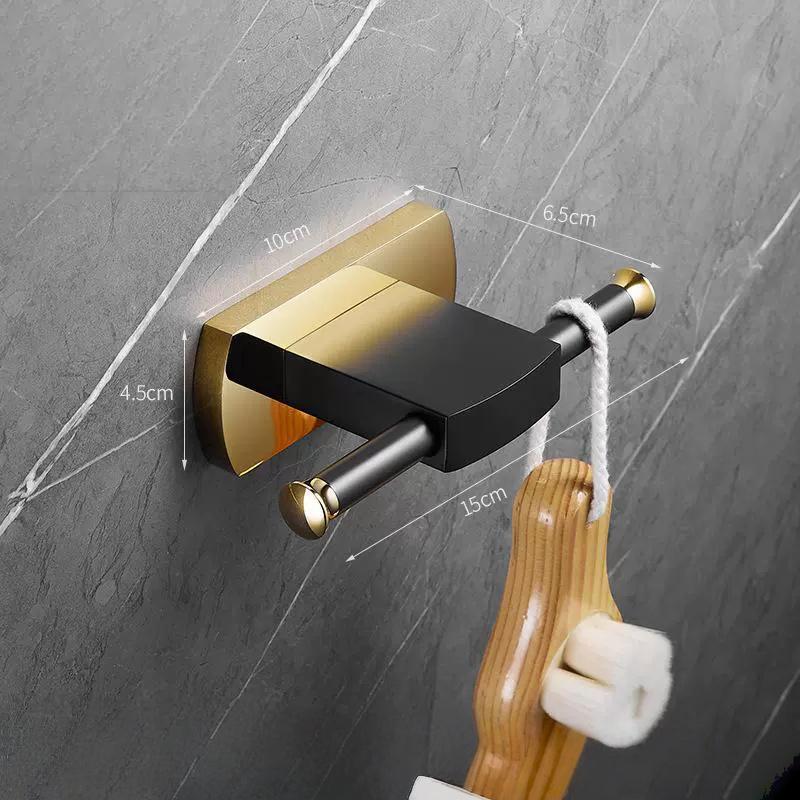 Brass Bathroom Accessories Brushed Gold Bathroom Shelf,Towel Rack,Towel Hanger Paper holder,Toilet Brush Holder Bath Hardware