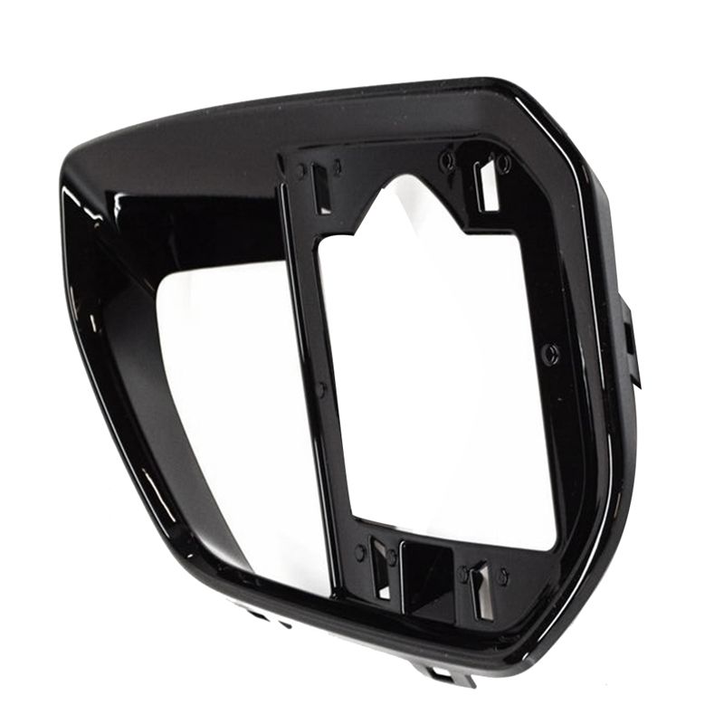 51118092501 Left Front Bumper Grille Base Trim Cover For BMW X6 G06 2019-2022 Side Outer Grill Frame 51 11 8092501 Accessories Black Left