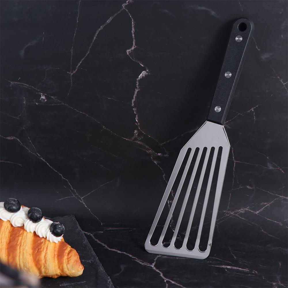 With ABS/Wooden Handle Steak Tuner Stainless Steel Frying Shovel Durable Fish Spatula  Egg