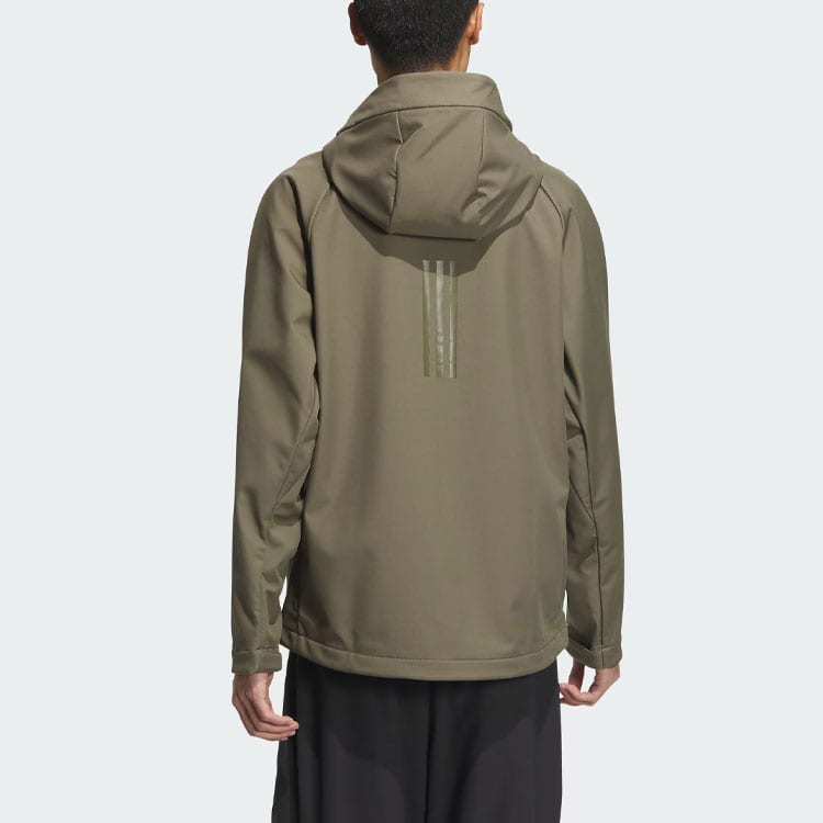Adidas CITY ESCAPE Jacket Jackets & Coats Men's Strata Olive Green JE8574