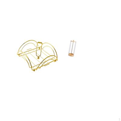 Weighted Arm Napkin And Straw Organizer for Table Storage Flat Dispenser Hotel Bar Cafe Counter