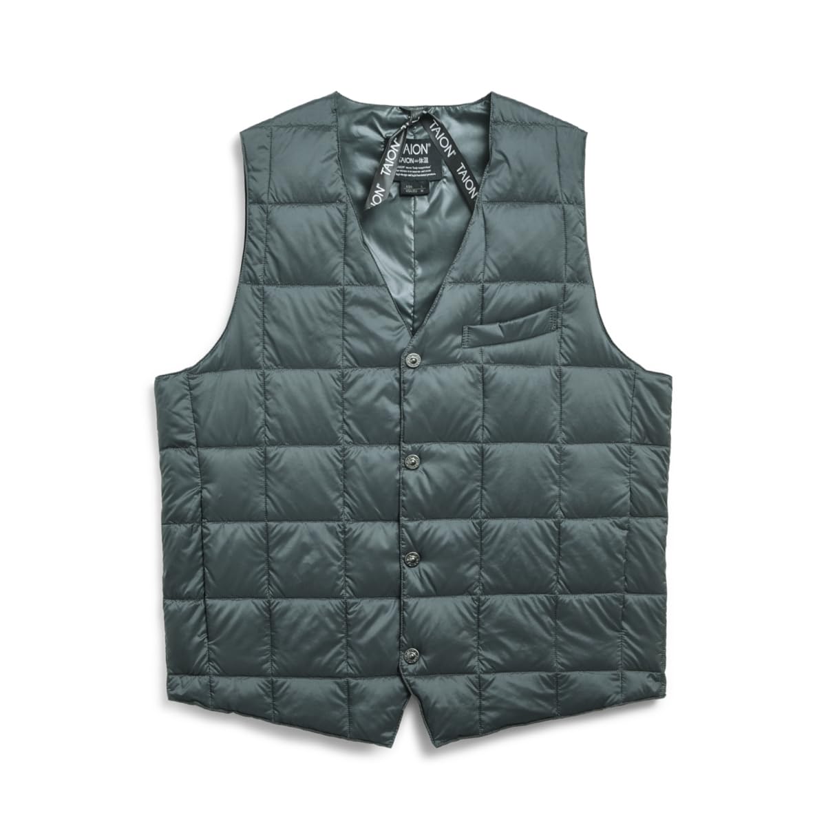 

TAION Жилет на пуговицах мужской V-образный вырез (TAION-003)