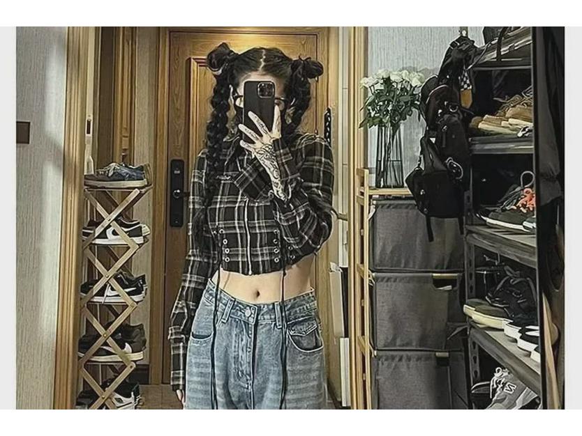 Women's Retro Wide-Leg Jeans - New 2023 Autumn/Winter High Street Design