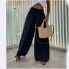 Loose Casual Pants2024 Fashion Autumn Women's Pocket Casual Wide Leg Best Selling Loose Casual Trousers Casual Trousers