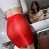 Women's Half Skirt Solid Color Temperament High Waist Slim Spicy Short Skirt Sexy Costume Transparent Mini Skirt