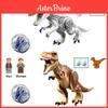 Crie Seu Próprio Mundo Jurássico Com Conjunto de Blocos de Montar de Dinossauros Grandes