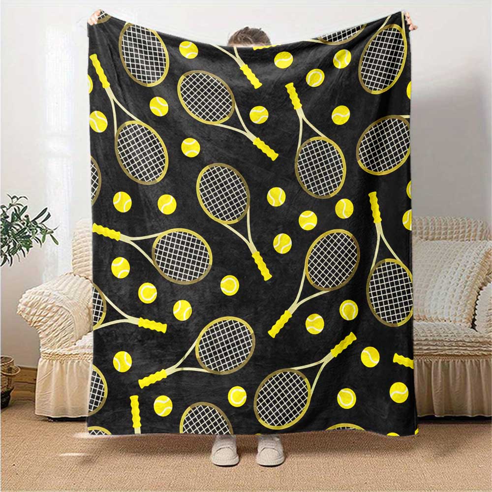 Sport Passion Poster Blanket Blanket Versatile for Couch Sofa Couch Office Bed Picnics Modern Style Gift for Travel, Home, Birthdays Y12