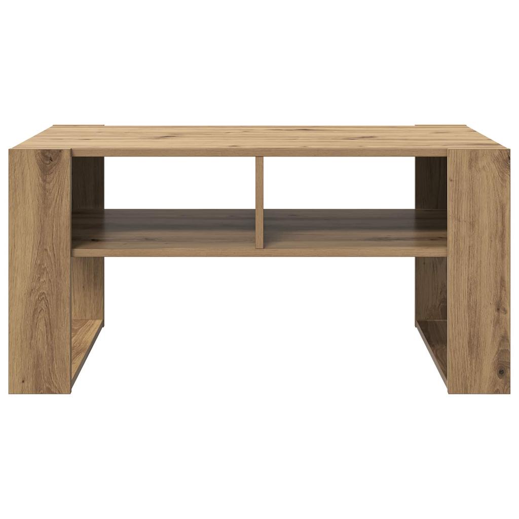 Artisan Oak Coffee Table 92 x 53 x 45 cm Wood Based Material